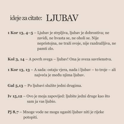 Ogrlica s gravurom i privjeskom križa