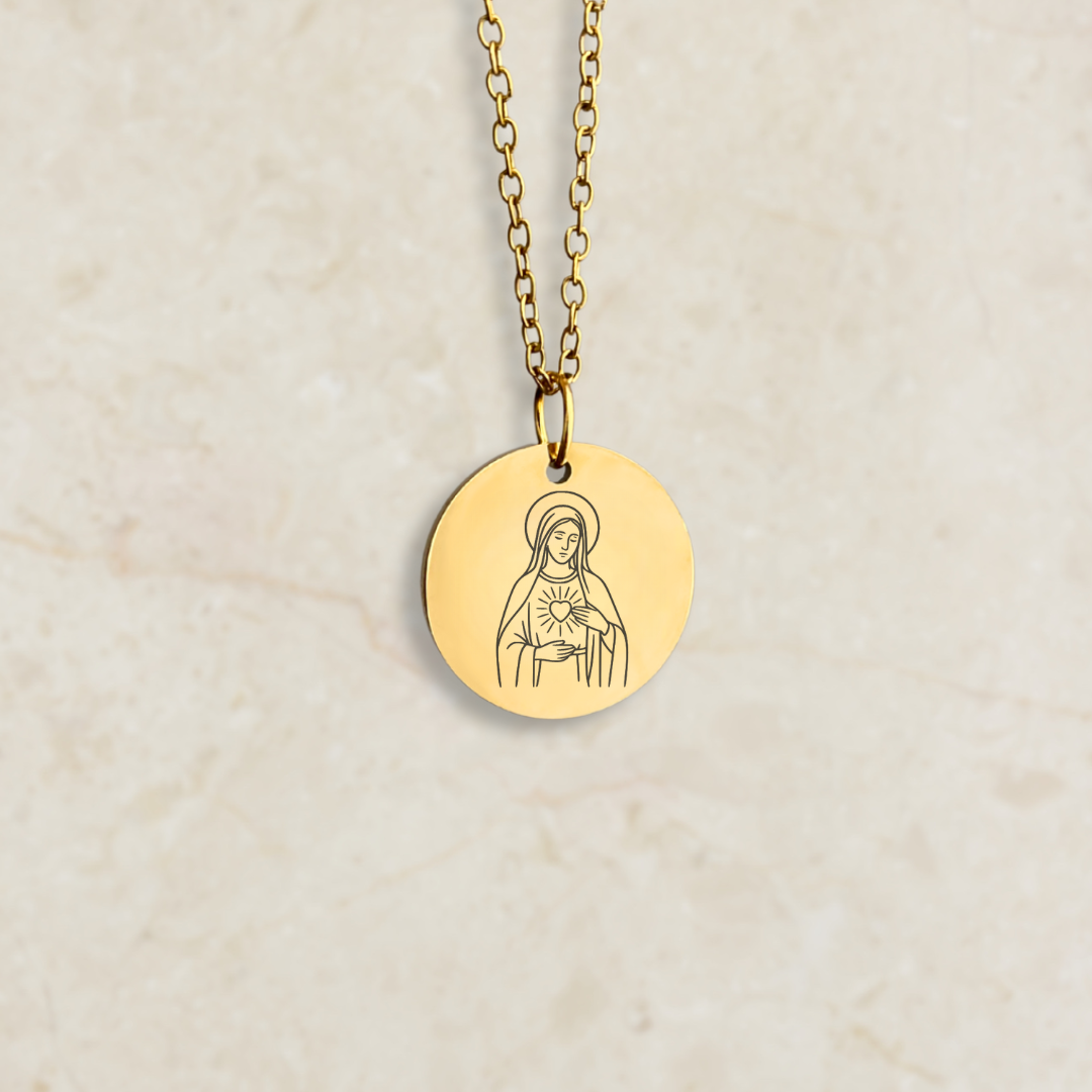 Ogrlica s gravurom Vjerskih motiva