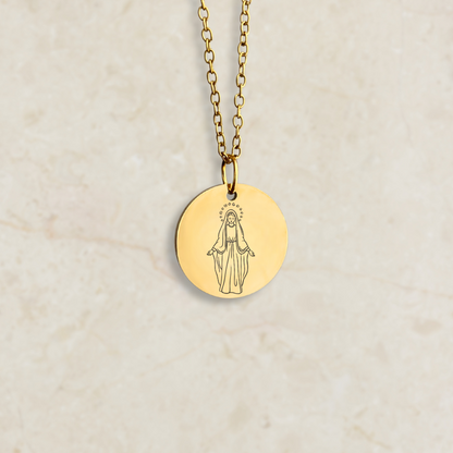 Ogrlica s gravurom Vjerskih motiva